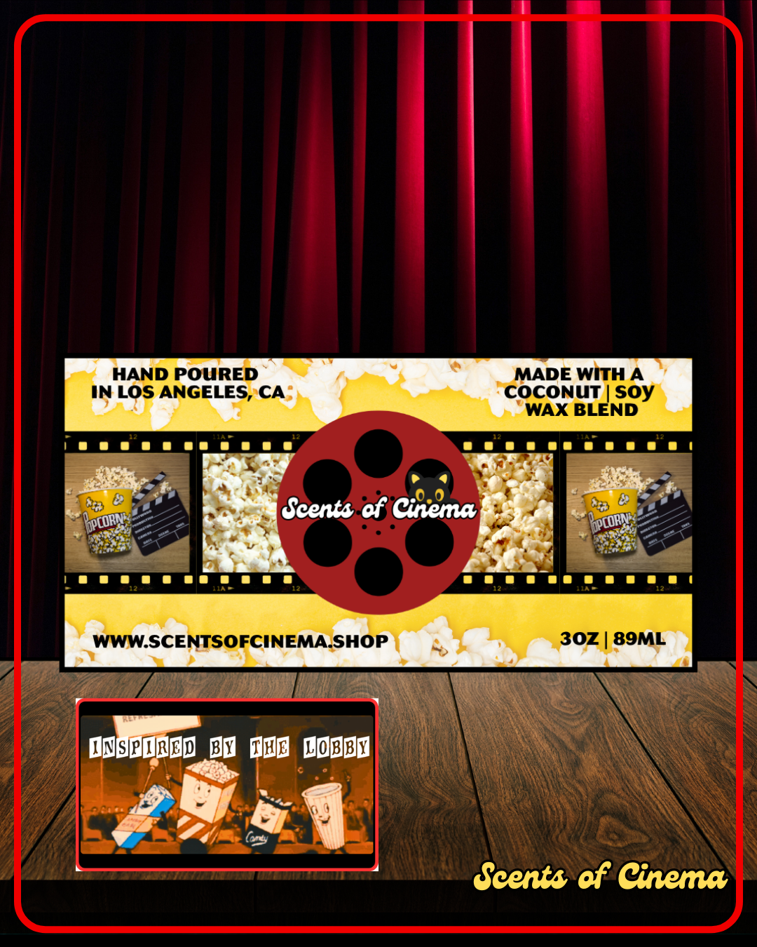 Hot Buttery Popcorn 3oz