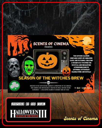SEASON OF THE WITCHES BREW 7oz | Inspired by the film, Halloween III: Season of the Witch (1982)