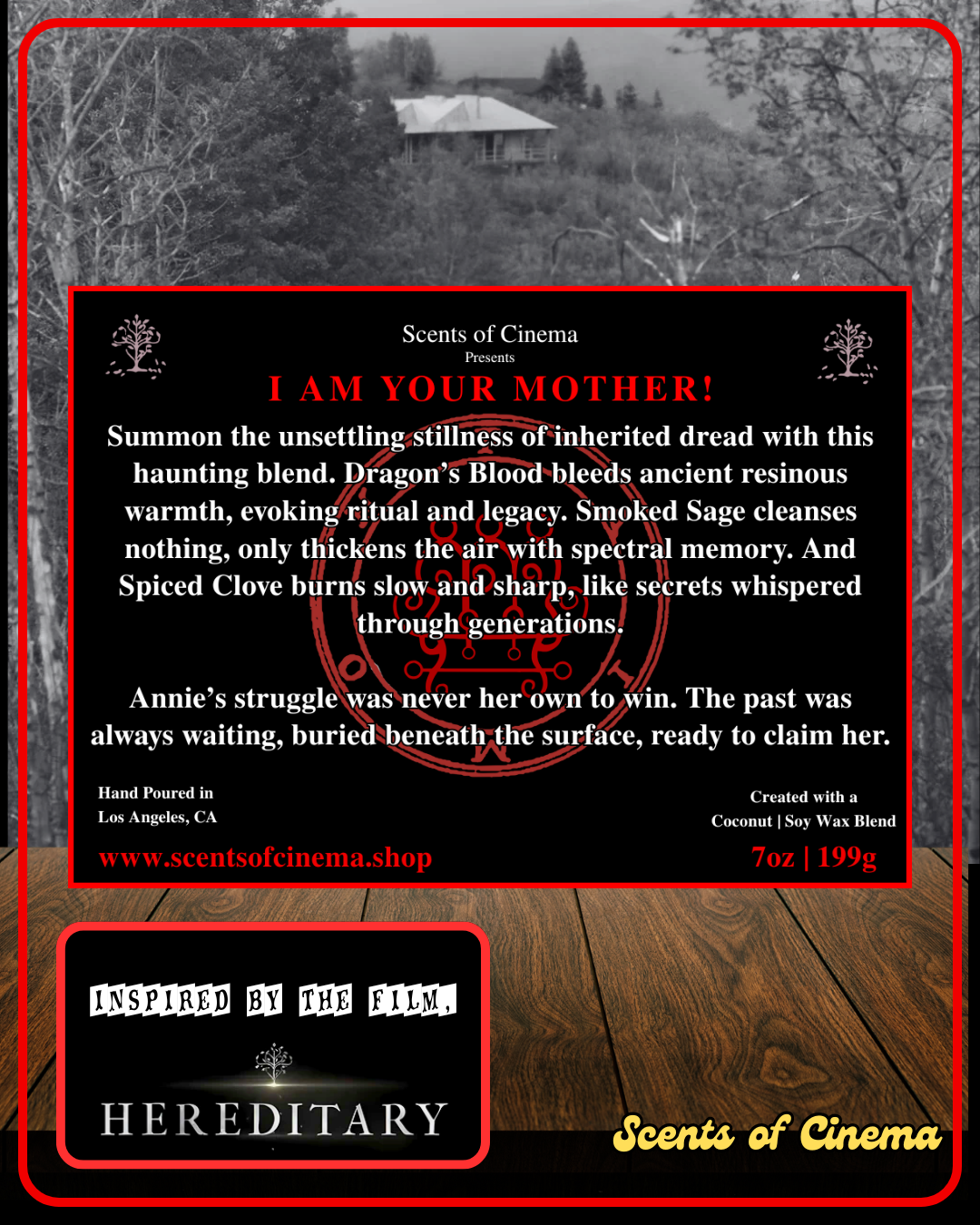 I AM YOUR MOTHER! - 7oz | Inspired by the film, HEREDITARY (2018)