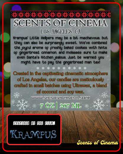 KRAMPUS' LITTLE HELLPERS - 7oz Inspired by the film, KRAMPUS (2015)