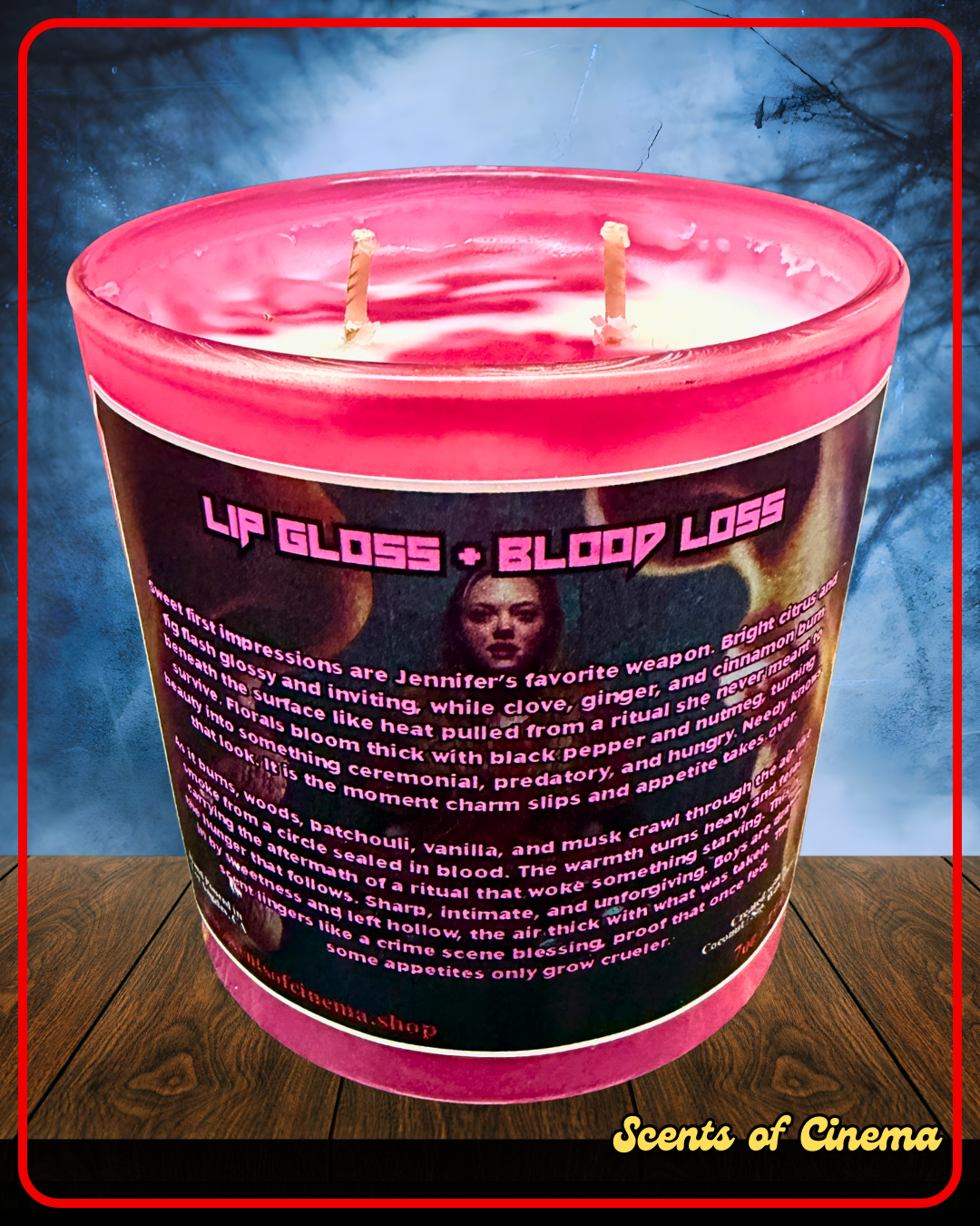 LIP GLOSS + BLOOD LOSS 7oz | Inspired by the film, JENNIFER'S BODY (2009)