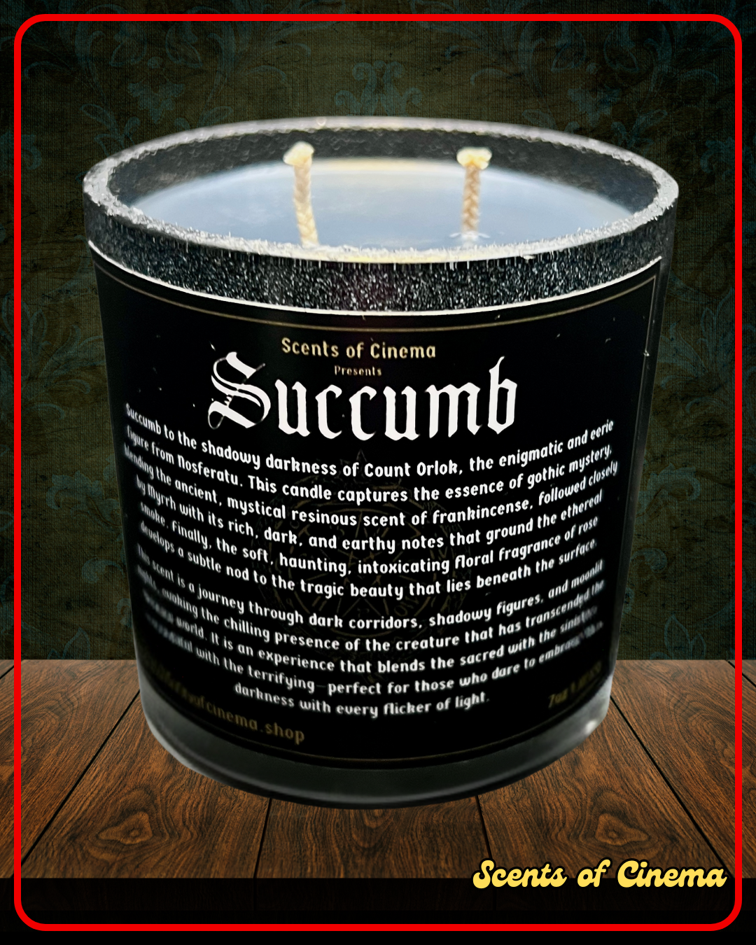 SUCCUMB - 7oz | Inspired by the film, NOSFERATU (2024)