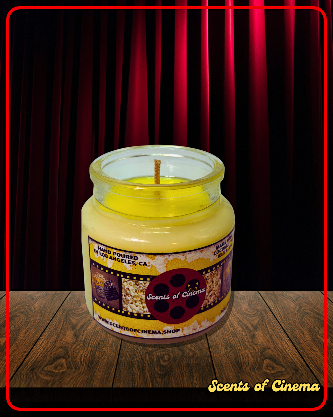 Hot Buttery Popcorn 3oz