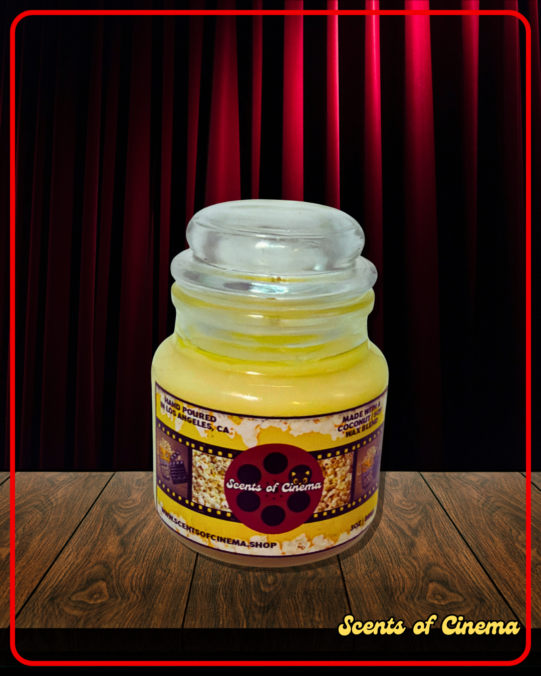 Hot Buttery Popcorn 3oz