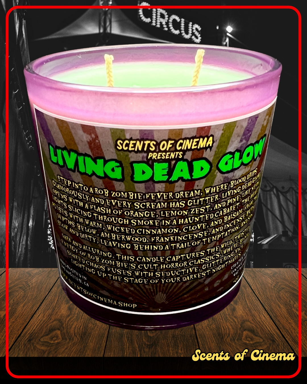 LIVING DEAD GLOW - 7oz | Inspired by the films of Rob Zombie