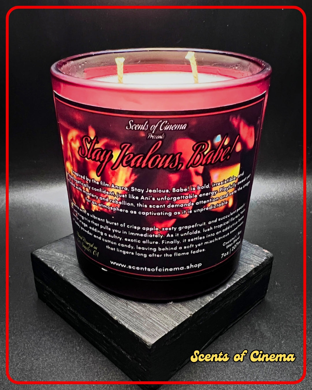 STAY JEALOUS, BABE! - 7oz | Inspired by the film, ANORA (2024)